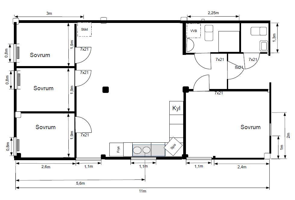 Oevre Jaeder 1 - Joenaker Apartment Bagian luar foto